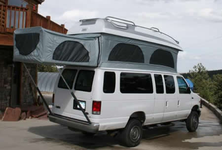 pop top camper vans for sale